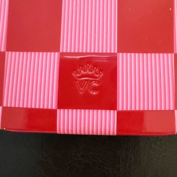 Velvet Caviar Red and Pink Checkered Phone Case with Ring Holder. Fits iPhone 13 - Picture 3 of 6